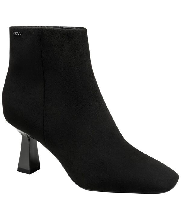 ダナ キャラン ニューヨーク レディース シューズ ブーツ・レインブーツ ヒール DKNY Womens Addison Heeledress Booties Black ブラック