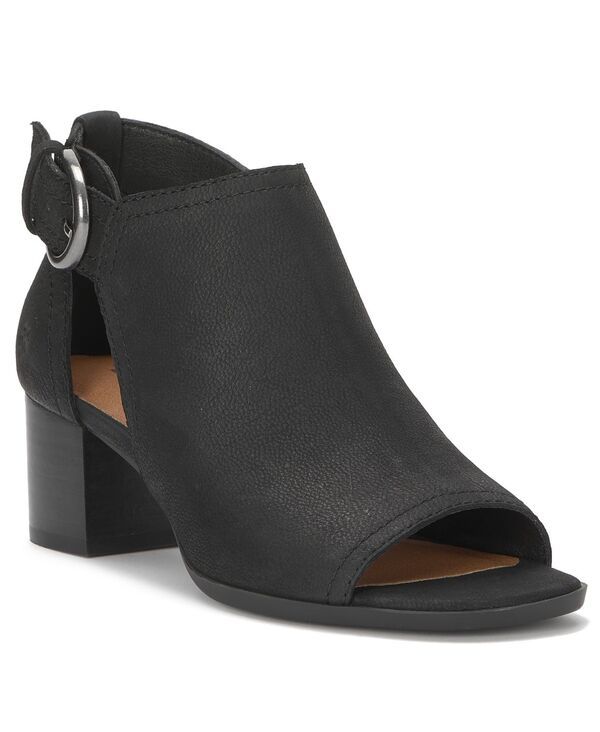 ラッキーブランド レディース シューズ ブーツ・レインブーツ Lucky Brand Womens Cormyn Square Toe Shooties Black Nubuck Leather ブラ