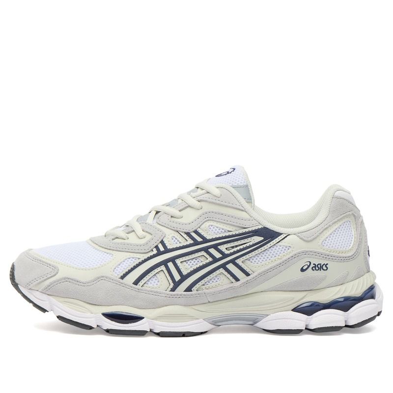 アシックス メンズ シューズ スニーカー Asics GELNYC Sneaker White Midnight ホワイト