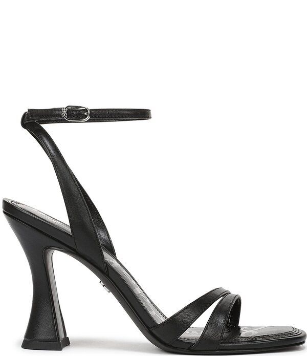 サムエデルマン レディース シューズ サンダル レザー Sam Edelman Junie Leather Strappy Dressandals Black ブラック 29,120円