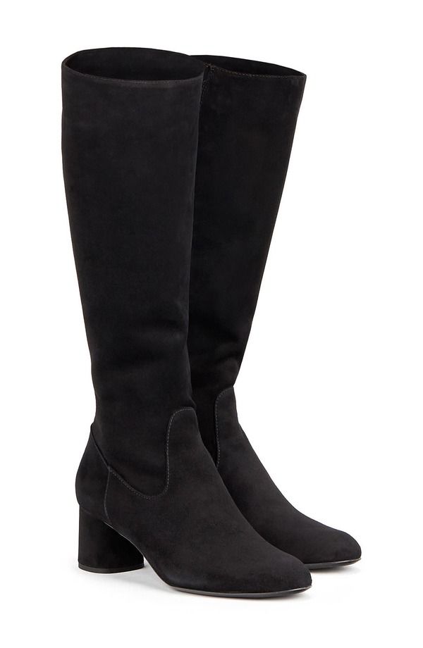 エージーエル レディース シューズ ブーツ・レインブーツ ヒール AGLorette Wateresistant Velour Boot Witheel Women NERO 106,400円