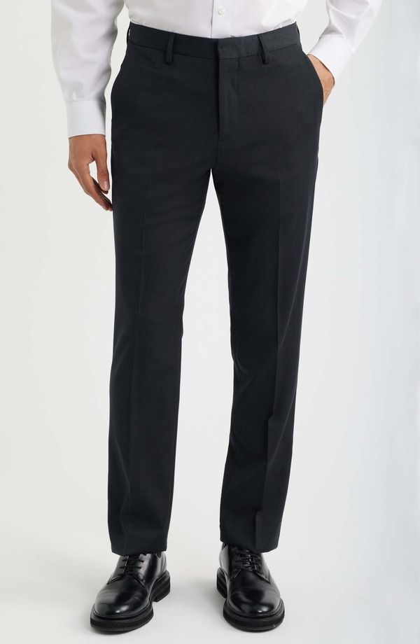 ボノボス メンズ ボトムス カジュアルパンツ ウール Bonobos Jetsetter Athletic Fit Stretch Wool Suit Pants CHARCOAL チャコール