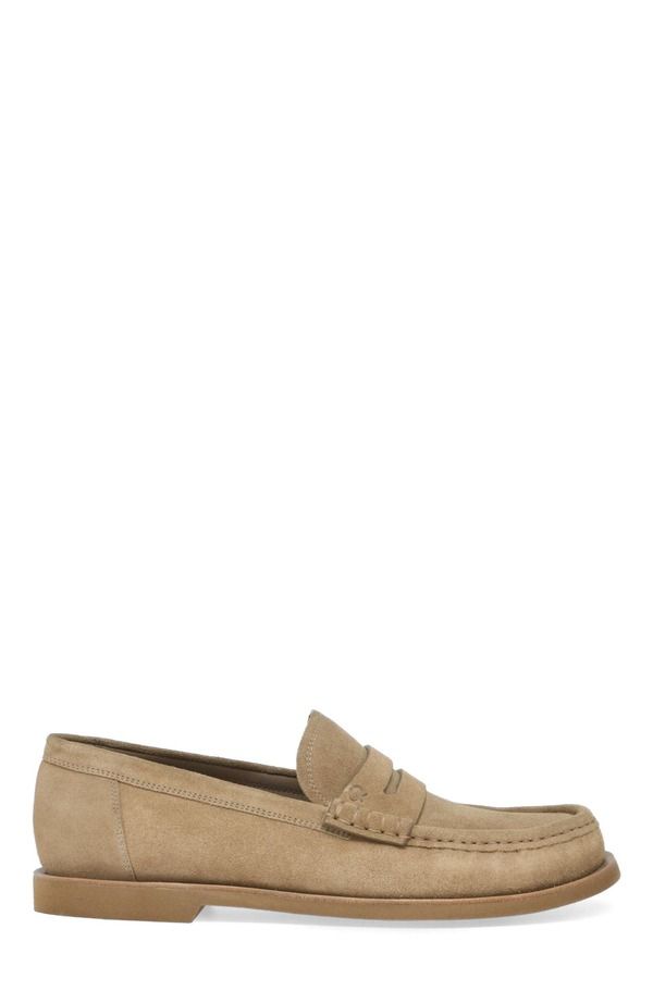 ジャンヴィト ロッシ メンズ シューズ スニーカー Gianvito Rossi Vernon Mocassin Men Brown Suede Leather ブラウン
