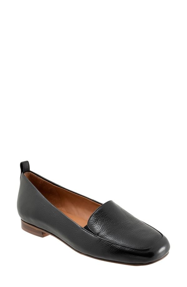 ソフトウォーク レディース シューズ スリッポン・ローファー SoftWalkingston Loafer Women BLACK ブラック