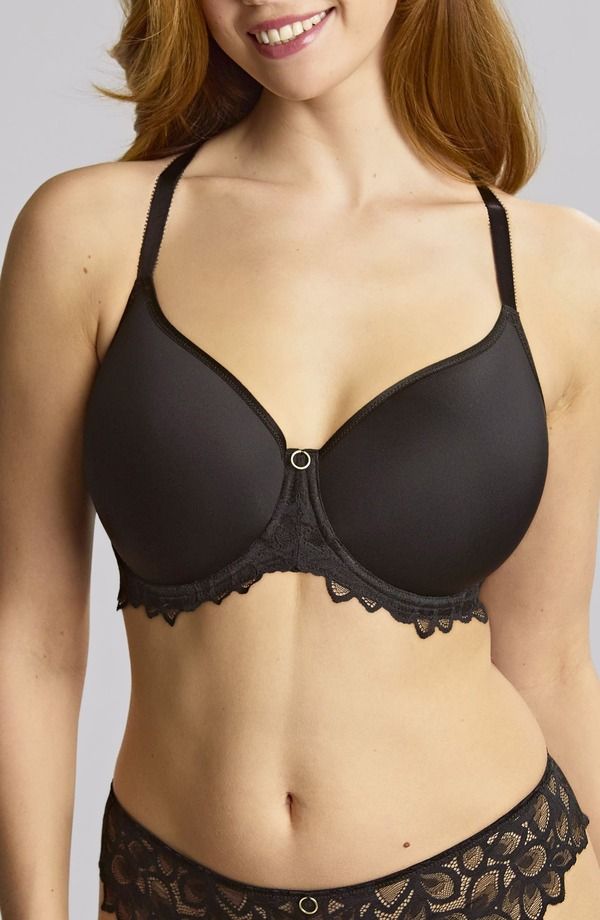 パナシェ レディース トップス Tシャツ Panache Allure Underwire Spacer TShirt Bra BLACK ブラック