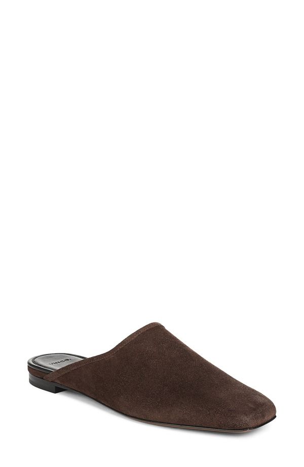 ヴィンス レディース シューズ サンダル Vince Dakota Flat Mule Women CACAO BROWN ブラウン
