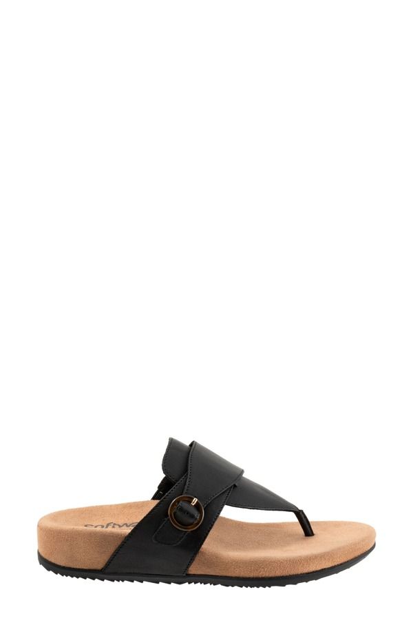 ソフトウォーク レディース シューズ ヒール サンダル SoftWalk Belize 20 Sandal Multiple Widths Available Women BLACK ブラック