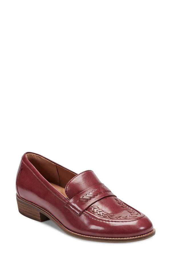 アース レディース シューズ スリッポン・ローファー Earth Edith Loafer Women MEDIUM RED レッド