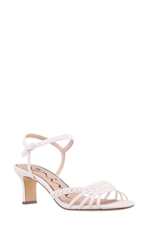 ニナ レディース シューズ ヒール サンダル Nina Babe Sandal Women ECRU エクリュ