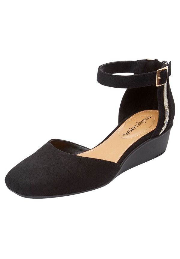 コンフォートビュー レディース シューズ ヒール Comfortview The Aurelia Pump Women BLACK ブラック