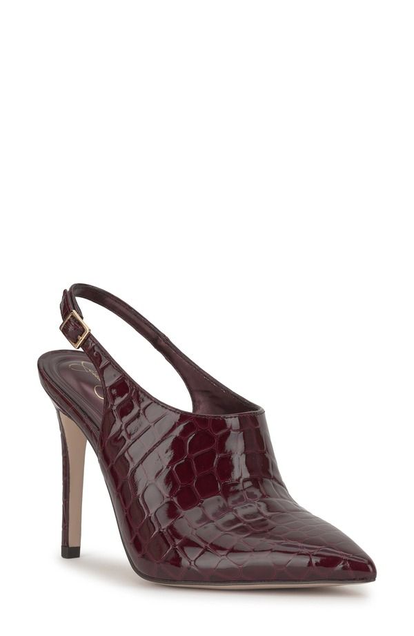 ジェシカシンプソン レディース シューズ パンプス Jessica Simpson Pavie Slingback Pump CHERRY MAHOGANY