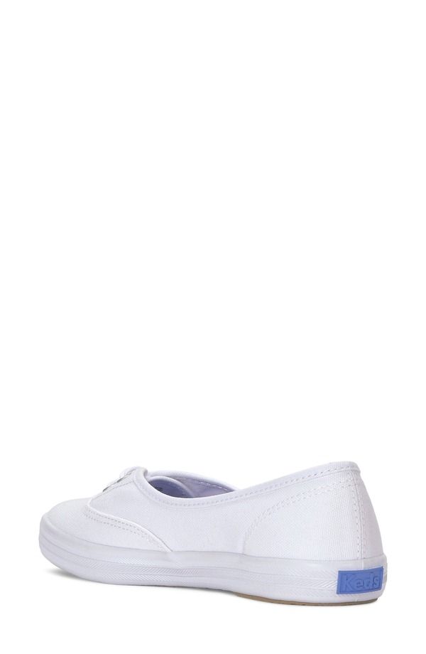 ケッズ レディース シューズ スリッポン・ローファー ミニ スニーカー Keds The Mini SlipOn Sneaker Women WHITE CANVAS ホワイト