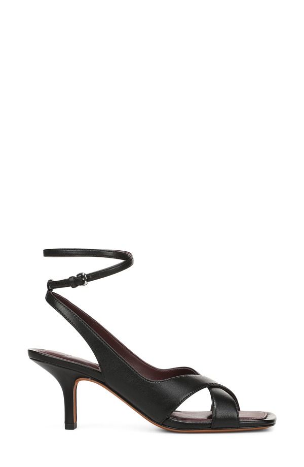 ヴィンス レディース シューズ サンダル レザー Vince Lola Leather Sandal Women BLACK ブラック