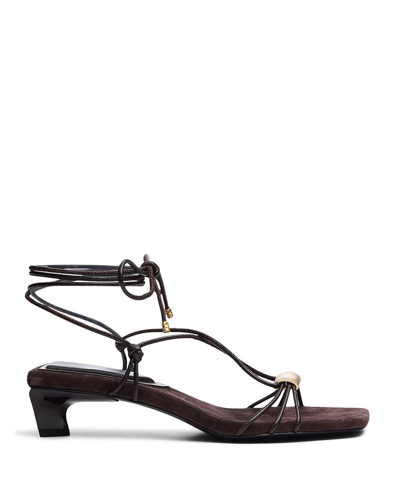 ラグアンドボーン レディース シューズ サンダル rag bone Womens Liv Strappy Sandals Dark Chocolate チョコレート