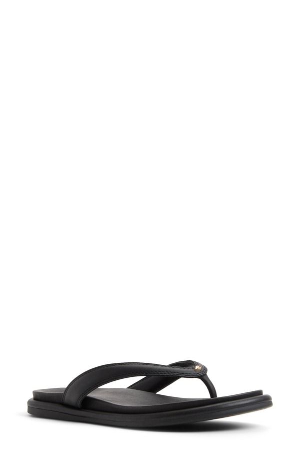 スペリー レディース シューズ サンダル Sperry Isla Flip Flop Women SMOOTH BLACK ブラック