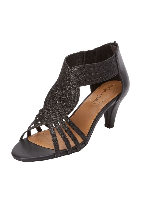 コンフォートビュー レディース シューズ ヒール Comfortview The Genevieve Pump BLACK ブラック