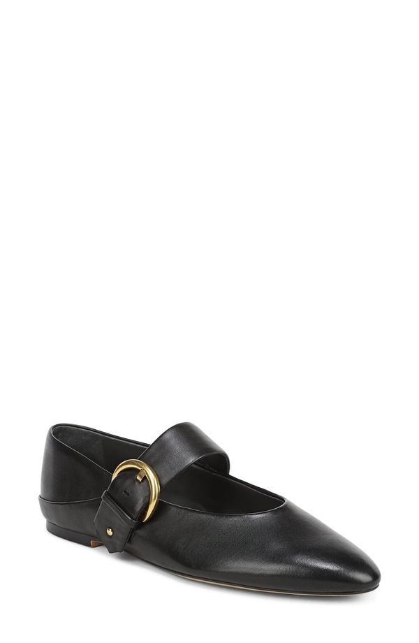 フランコサルト レディース シューズ パンプス Franco Sarto Reeva Mary Jane Flat Women BLACK ブラック