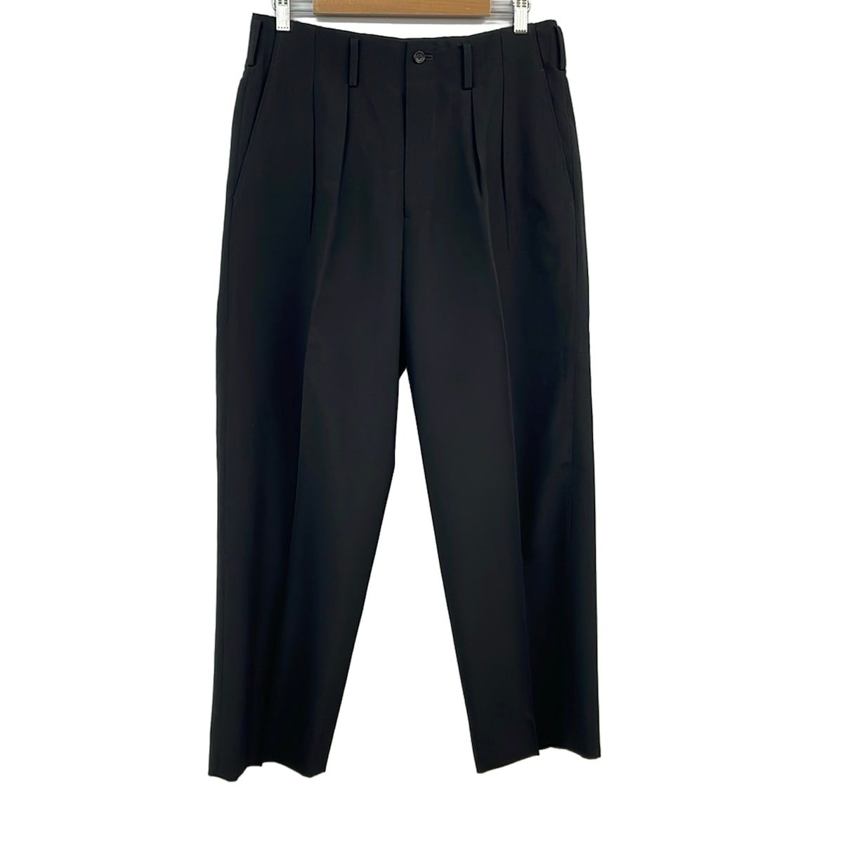 yohjiyamamoto(ヨウジヤマモト) パンツ サイズ3 L メンズ美品 - 黒 フルレングス 6,532円