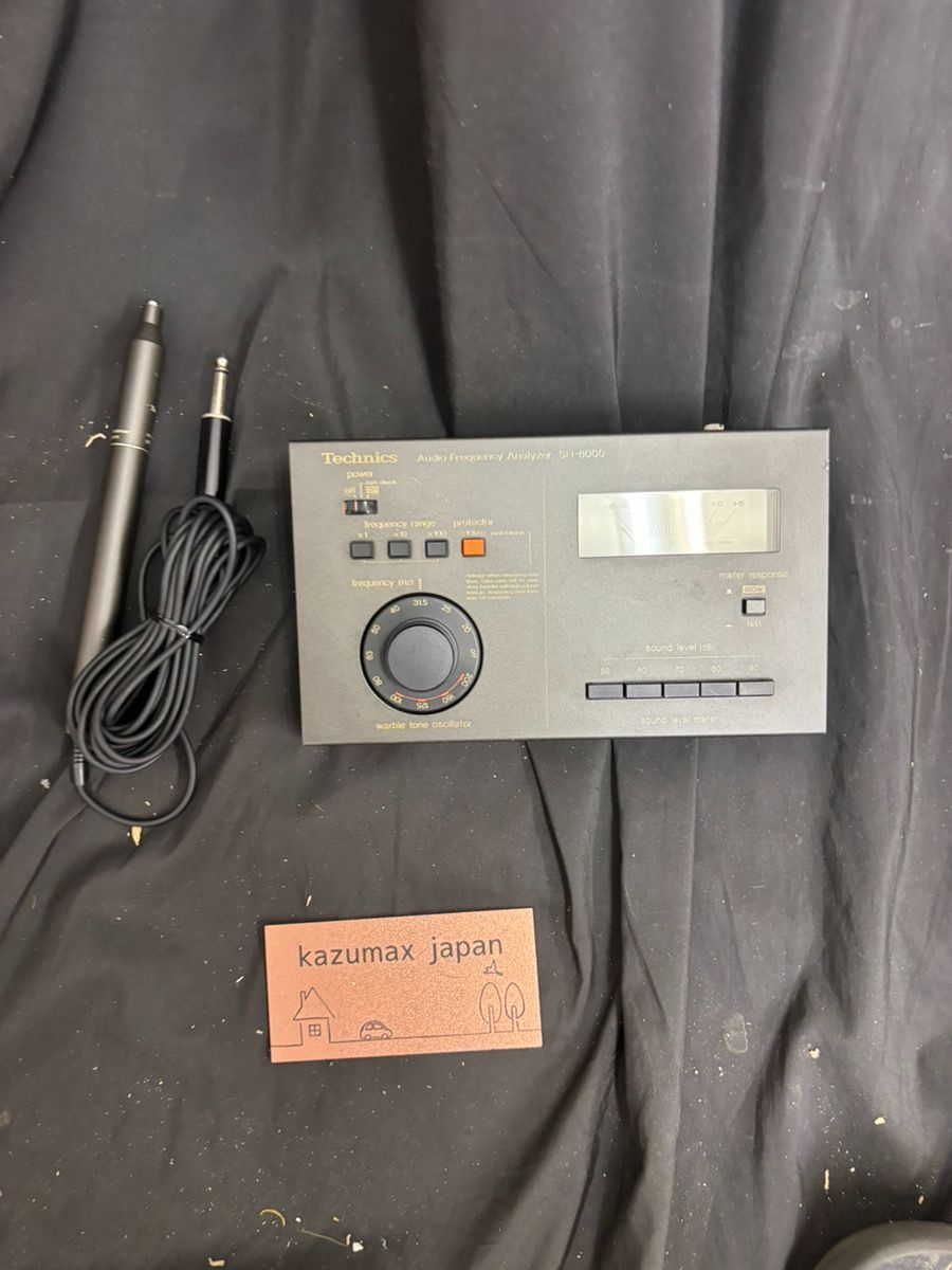 Technics SH-8000 オーディオ周波数アナライザー 動作品 プローブ付