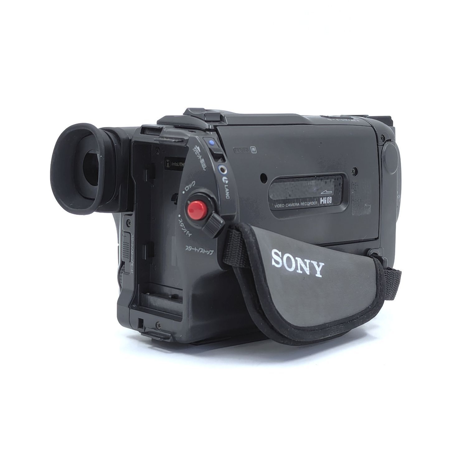 8mmテープのダビングに！ SONY ビデオカメラ CCD-TR12 SONY ソニー CCD-TR12 Hi8 Video8 8mm ビデオカメラ 整備済み 8mm