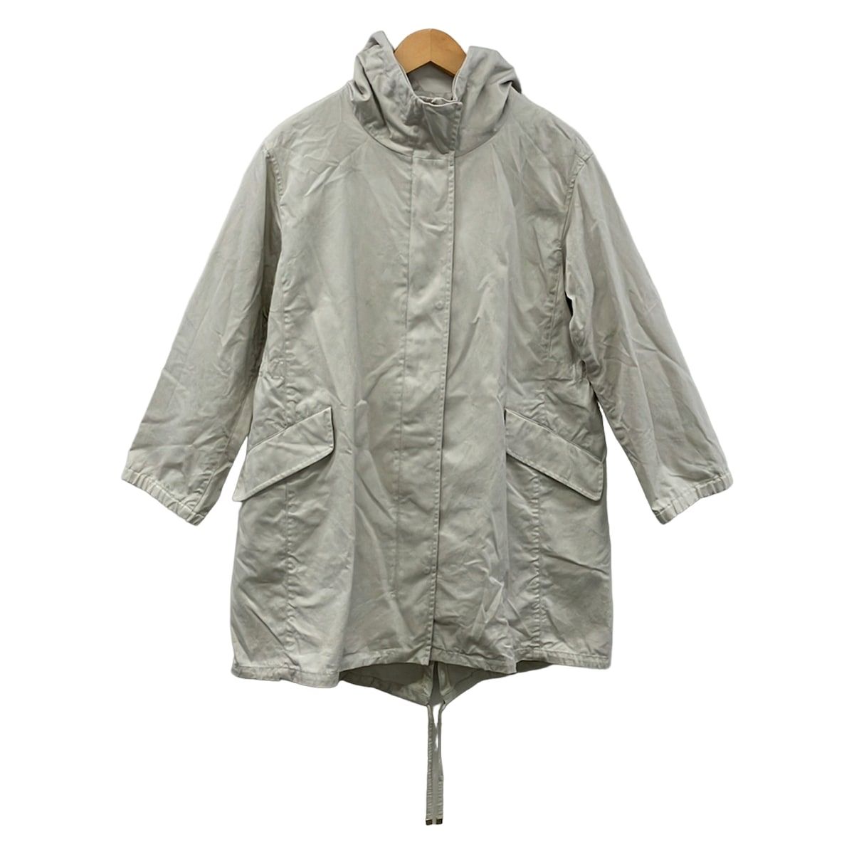 Max Mara(マックスマーラ) コート サイズ36 S レディース美品 - アイボリー 長袖/ジップアップ/オールシーズン