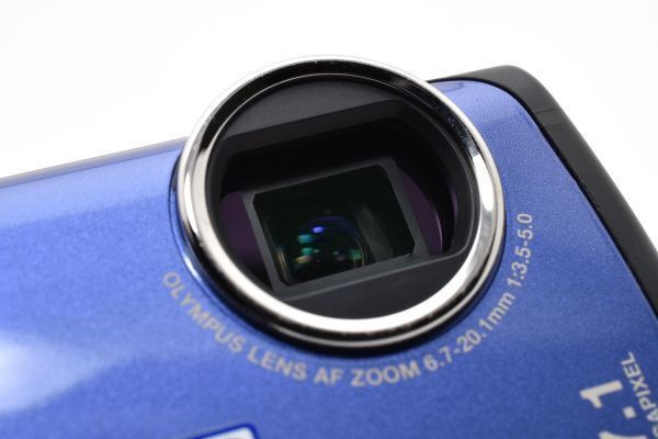 ☆極上品☆ オリンパス OLYMPUS μ 790 SW ブルー コンパクトデジカメ