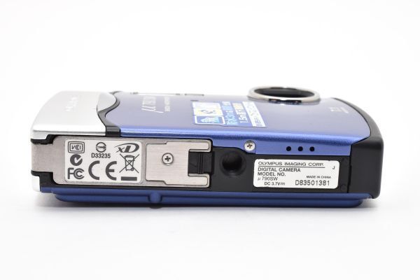 ☆極上品☆ オリンパス OLYMPUS μ 790 SW ブルー コンパクトデジカメ