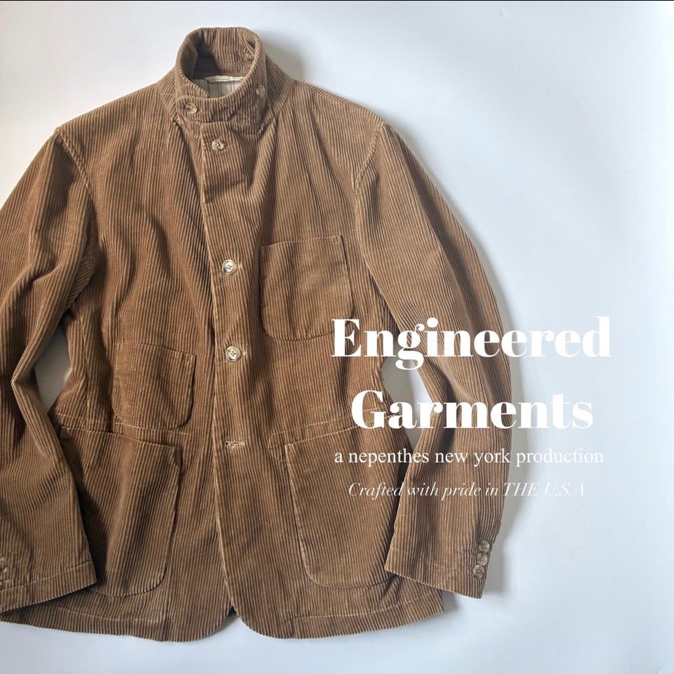 ENGINEERED GARMENTS / コーデュロイ　パッチポケット　ワークジャケット　スタンドカラージャケット