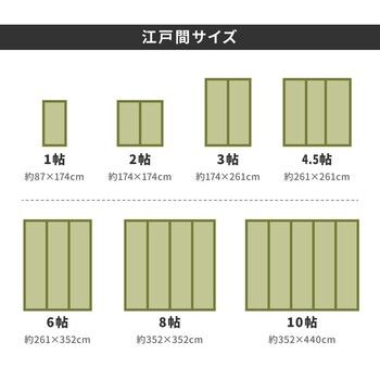 い草 おもてなし上敷き 江戸間2畳 雅 みやび 最高級品質 経糸2倍 丈夫で長持ち
