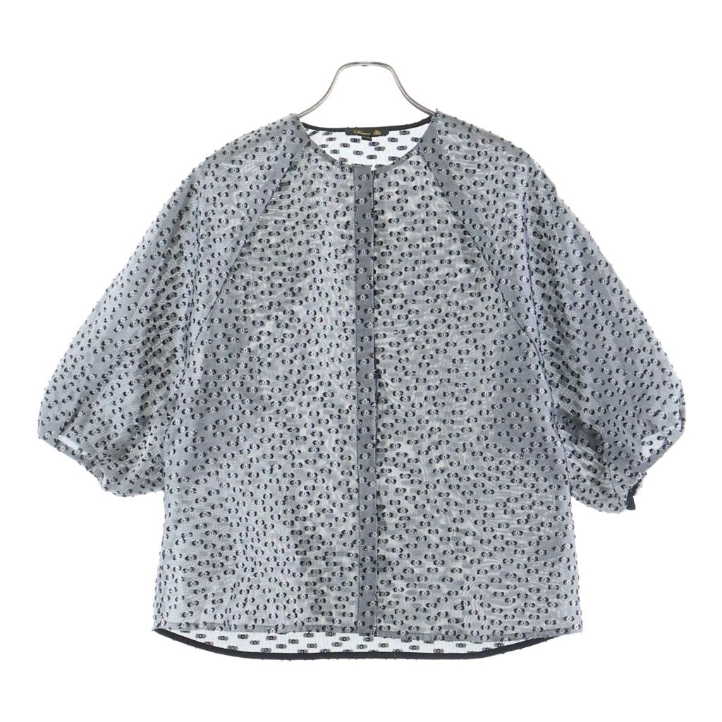 DRAWER (ドゥロワー) Drawer(ドゥロワー) 22AW シルク混合 ジャガード 