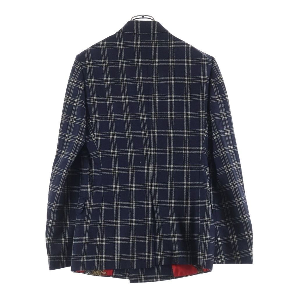 GUCCI (グッチ) セットアップスーツ チェック総柄 ウール ダブル
