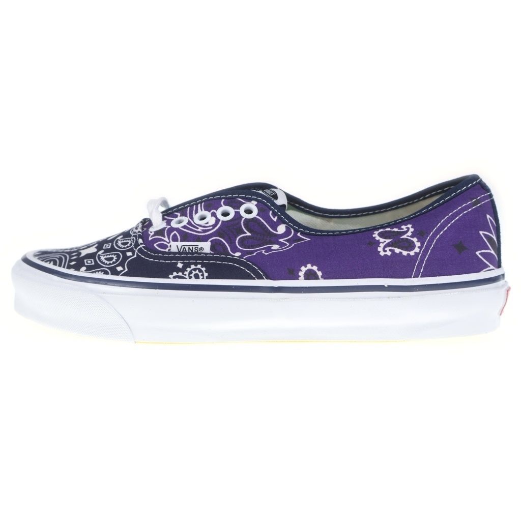 VANS (ヴァンズ) ×BEDWIN & THE HEARTBREAKERS OG AUTHENTIC LX ベドウィン ローカットスニーカー バンダナ柄 マルチ US9/27cm VN0A4BV99R91 10,501円