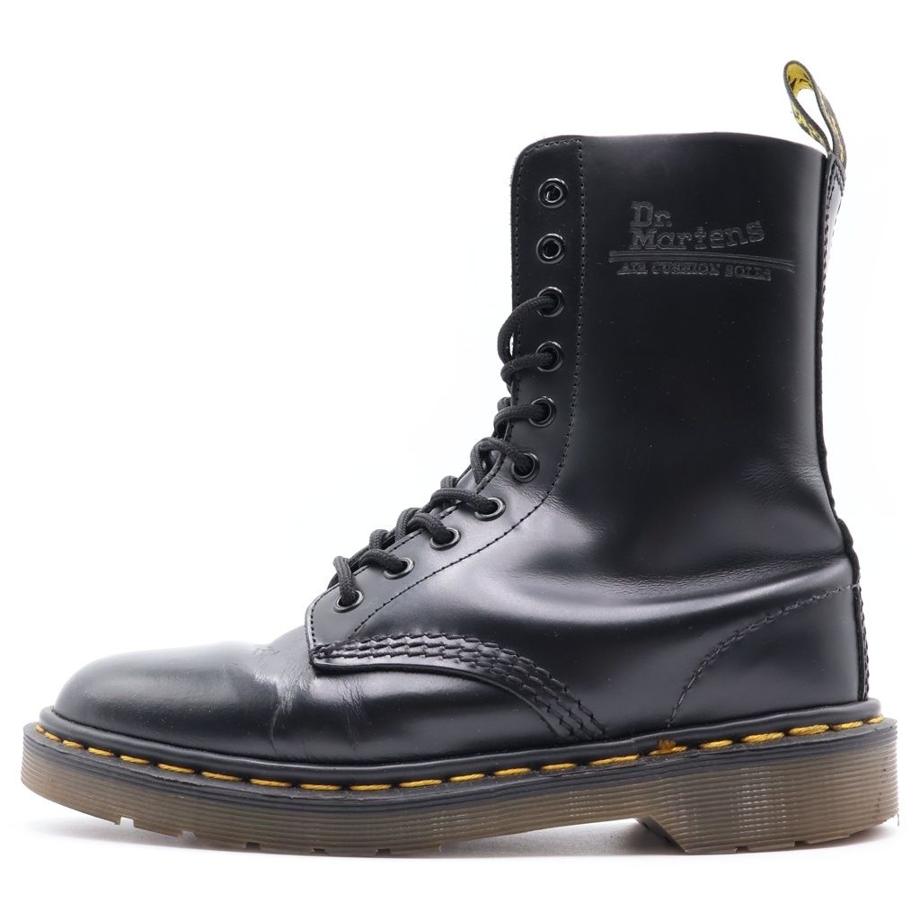 Dr.Martens (ドクターマーチン) 1490 レザー 10ホール ショートブーツ ブラック