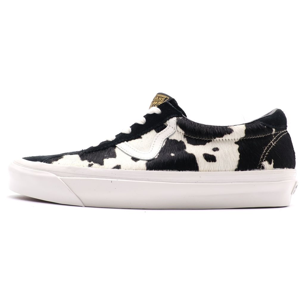 VANS (ヴァンズ) ハラコレザー レオパード カウ ローカットスニーカー ブラック/ホワイト/ブラウン US10/28cm
