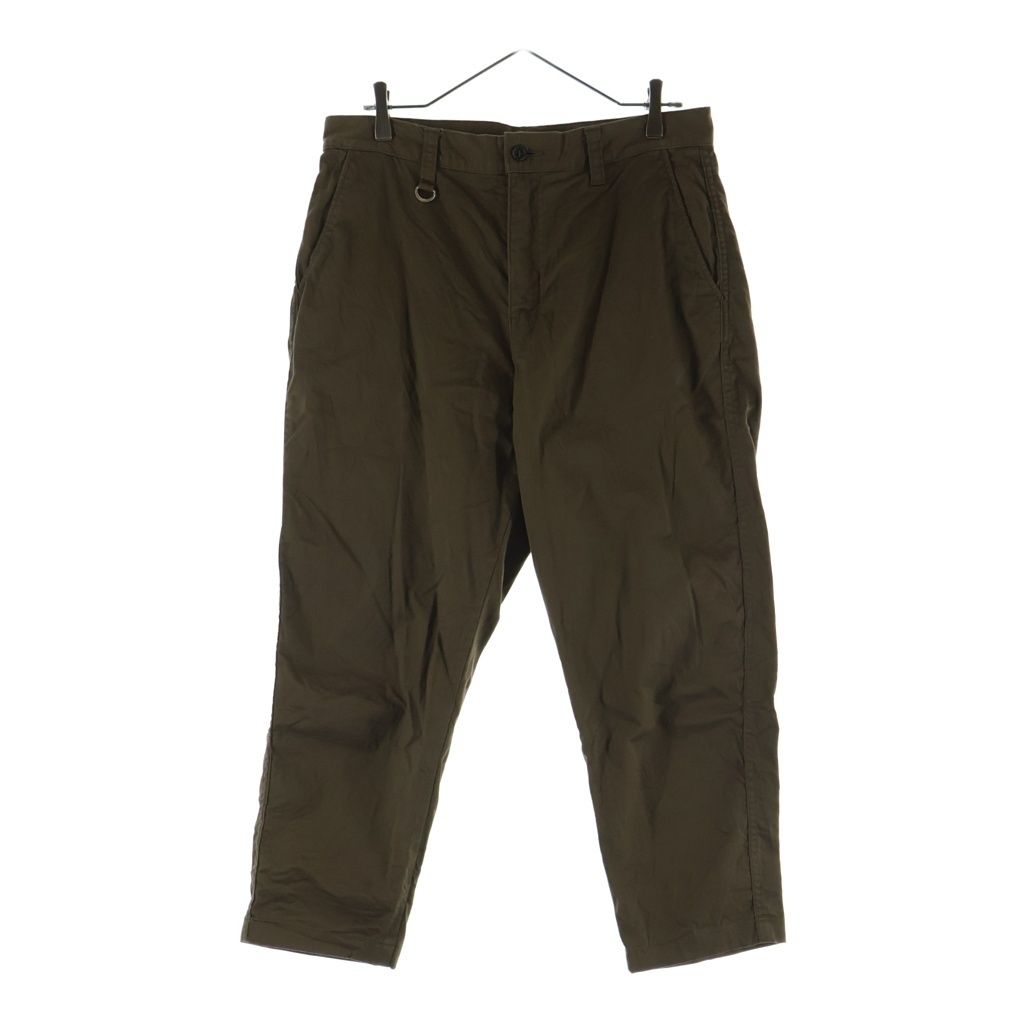 SOPHNET. (ソフネット) 25AW COTTON STRETCH TWILL TAPERED CROPPED PANTS コットン ストレッチ ツイル クロップド テーパードパンツ カーキ SPNT-252059