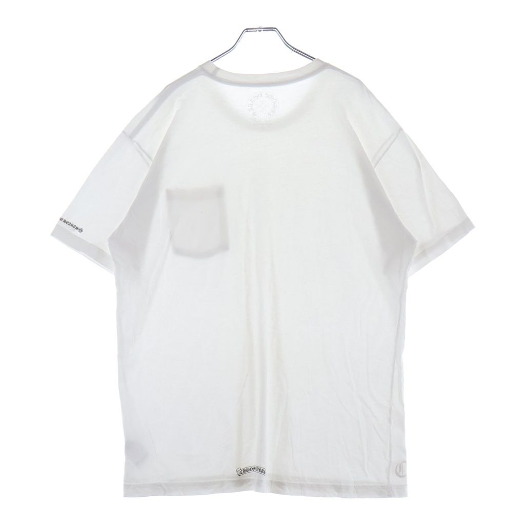 CHROME HEARTS (クロムハーツ) NECK LOGO ネックロゴ ポケット 半袖T