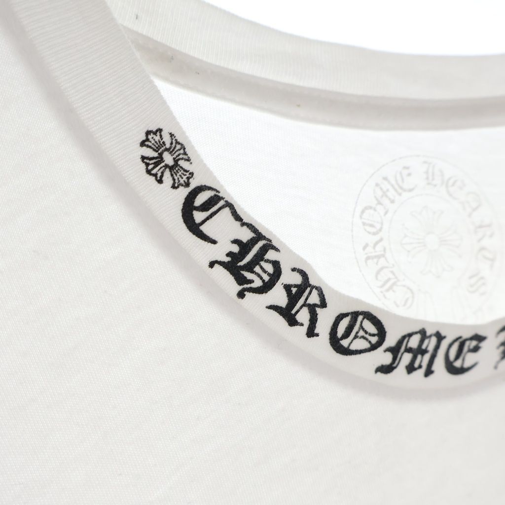 CHROME HEARTS (クロムハーツ) NECK LOGO ネックロゴ ポケット 半袖T