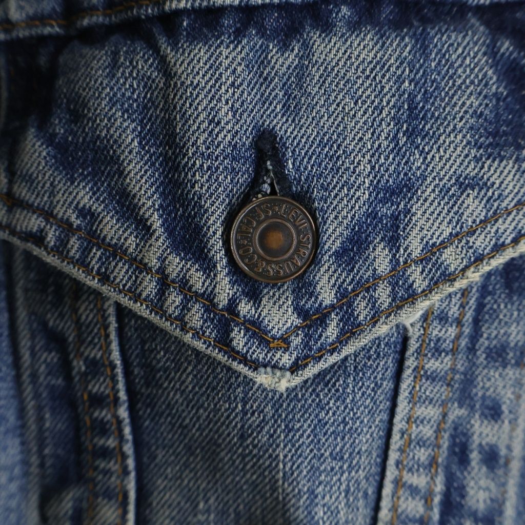 Levi's (リーバイス) 70-80S VINTAGE 70505 4th スモールe ボタン裏52