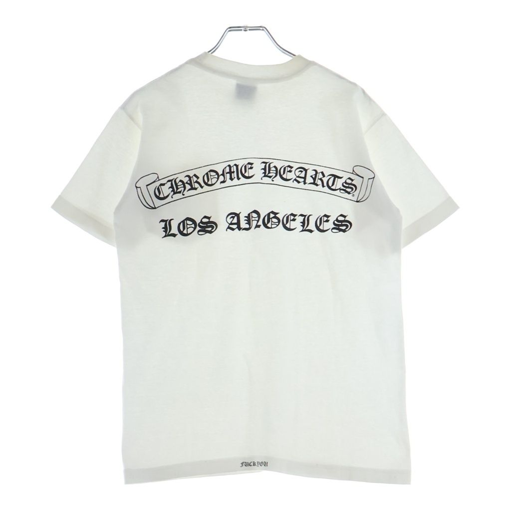 CHROME HEARTS (クロムハーツ) Y NOT クロスボール 半袖チェックシャツ