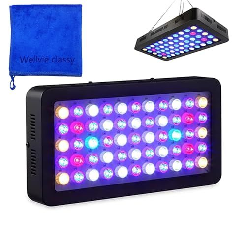 【新品】サンゴ用照明 LED 水槽照明 アクアリウムライトライト 海水魚 サンゴ 水槽 熱帯魚 水草 珊瑚 165W 調光 フルスペック 省エネ 長寿命 81a9e01b