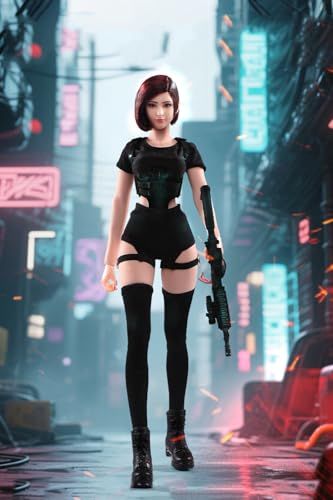 【新品】1/6スケール 女性機甲ボディ 12インチ 超柔軟でシームレスな女性フィギュアボディ すらりとして豊潤で広い股の細腰豊胸ミニチュアアクションフィギュア人形 (普遍筋) 207202e6