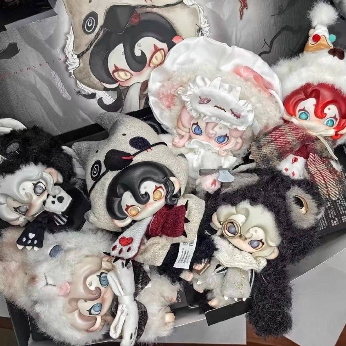 TOP TOY × SUGAR POCKET Moonin 被笼罩的夜晚 月夜シリーズ ぬいぐるみ