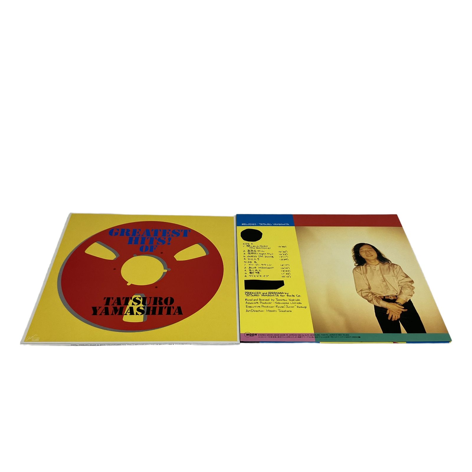 レコード （処分）山下達郎LP 4枚セット まとめ売り