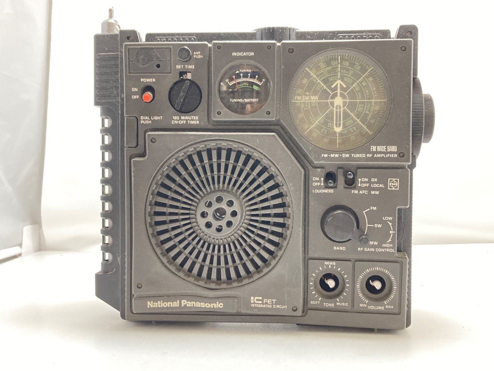 ¶ National Panasonic ナショナルパナソニック RF-877 クーガ7 ラジオ