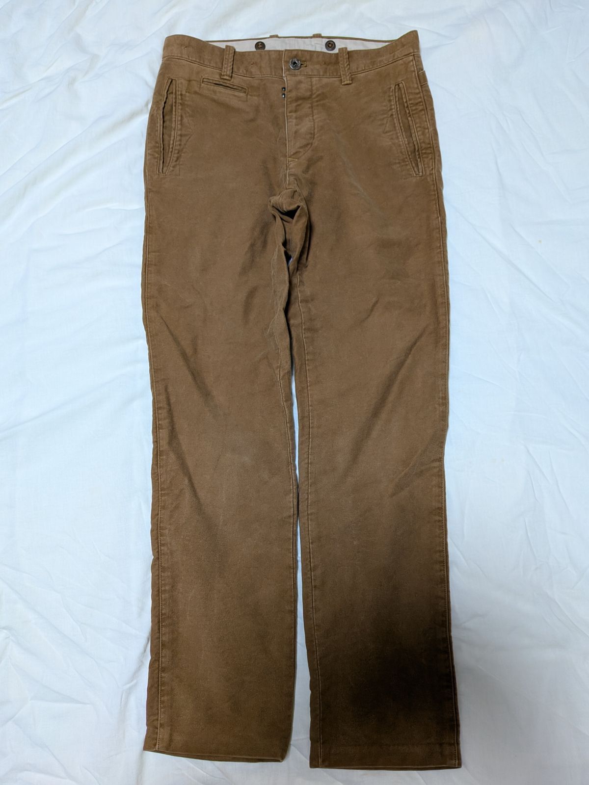 【激レア名作】 Polo by Ralph Lauren GI FIT チノトラウザー W30 シンチバック サビ加工 メタルボタン RRLテイスト最高峰 ヴィンテージ復刻 21,158円