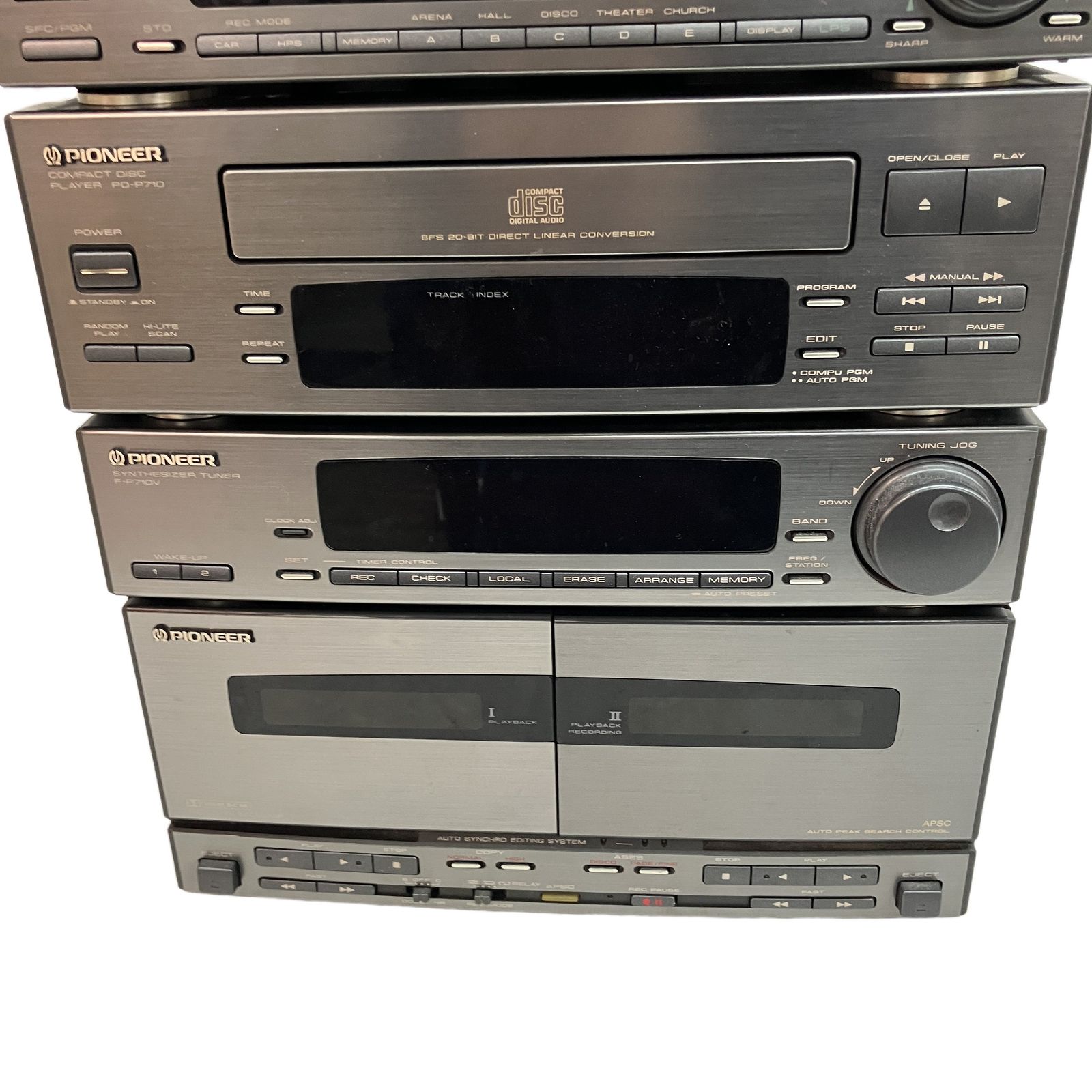 Pioneer システムコンポ A-P710 SP-P710 PD-P710 F-P710 CT-P710WR