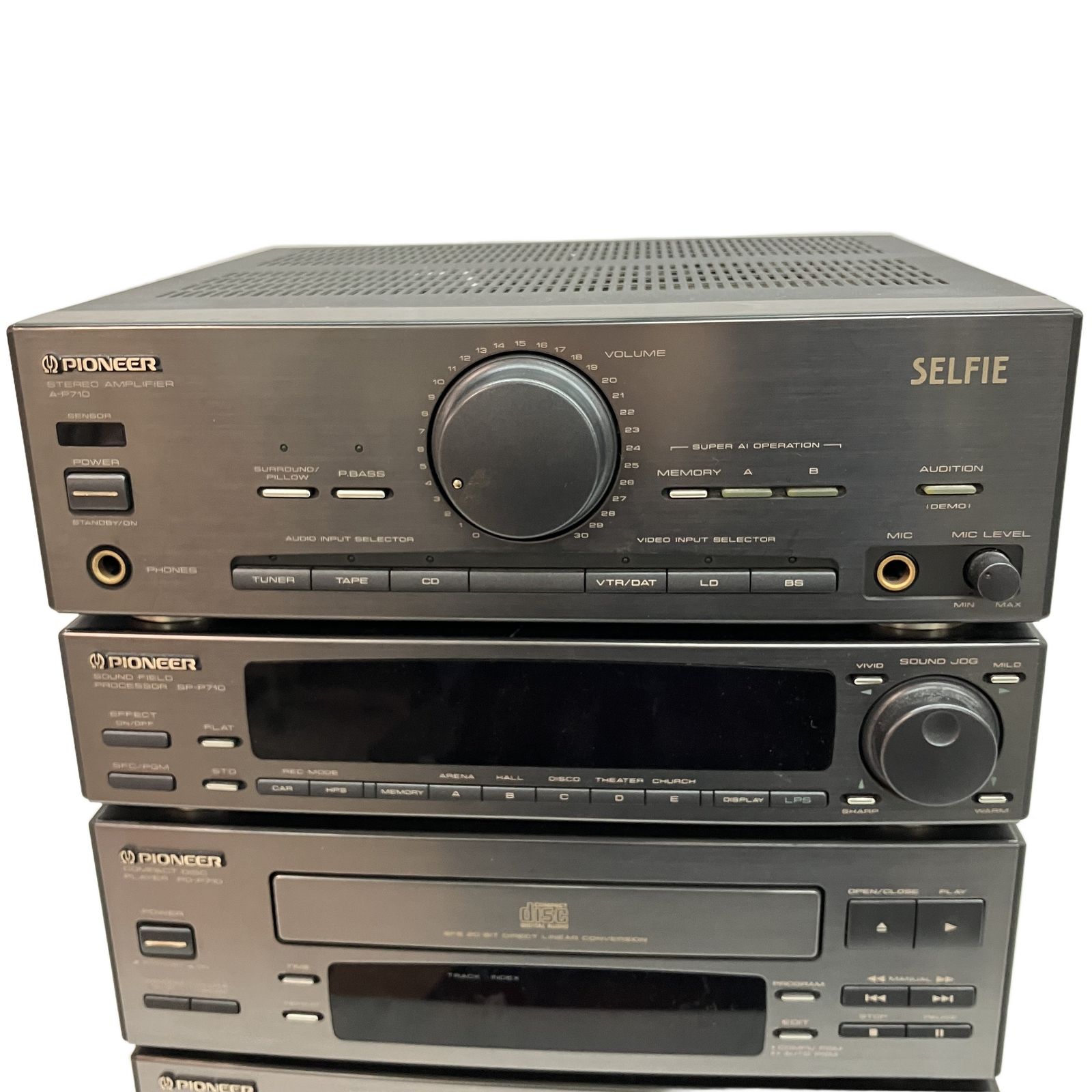 Pioneer システムコンポ A-P710 SP-P710 PD-P710 F-P710 CT-P710WR