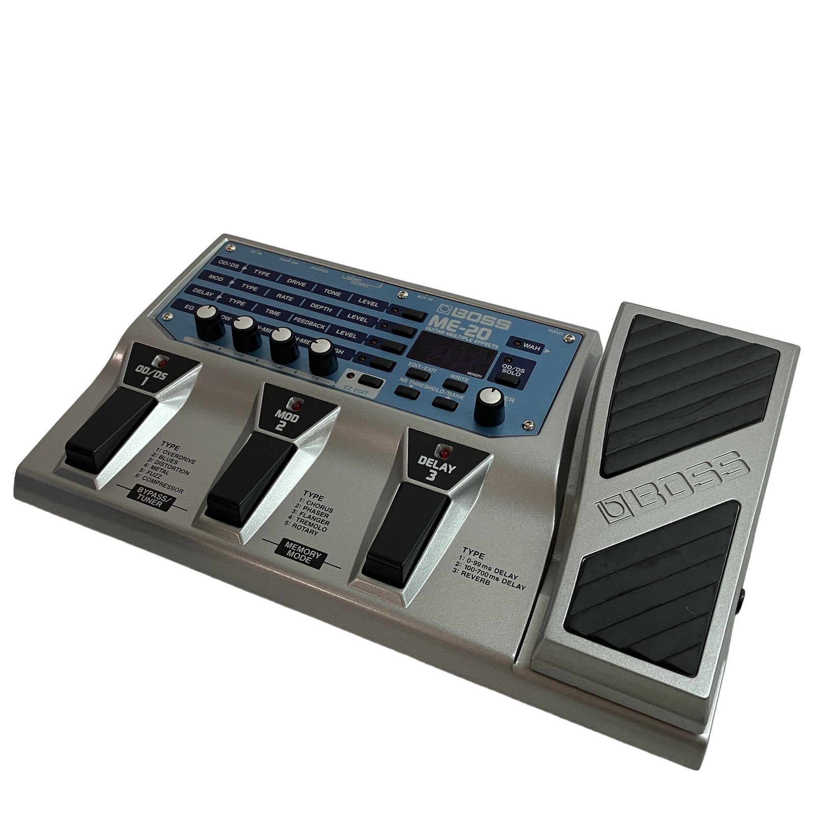BOSS ME-20 エフェクター ギター用マルチエフェクター メタルボディ ボス 中古 C11408820