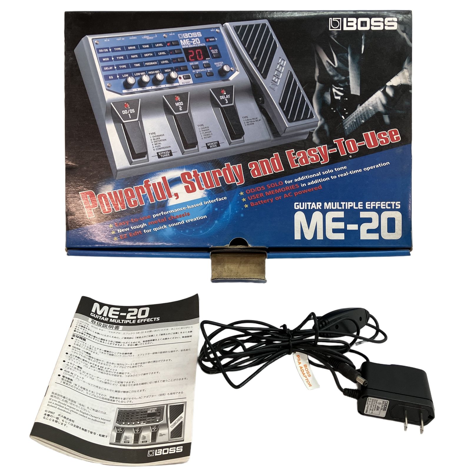 BOSS ME-20 エフェクター ギター用マルチエフェクター メタルボディ