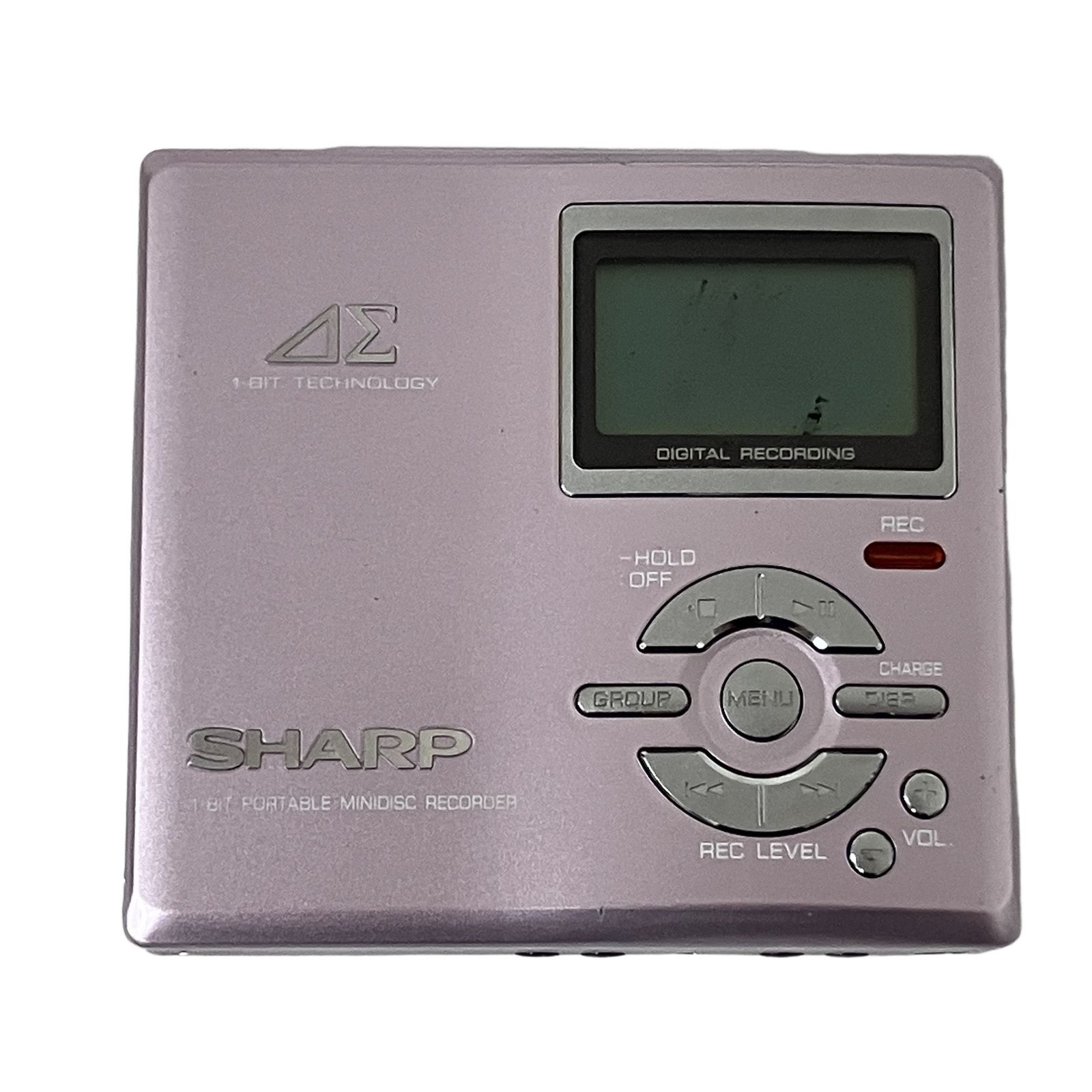 SHARP MD-DR7-P ポータブル MD プレーヤー レコーダー 録音 シャープ